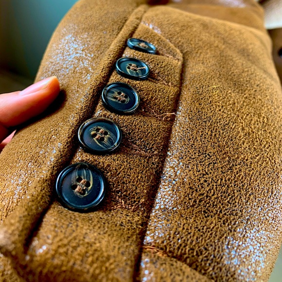 Mango Double-Breasted Sheer Wool Jacket - Picture 5 of 15